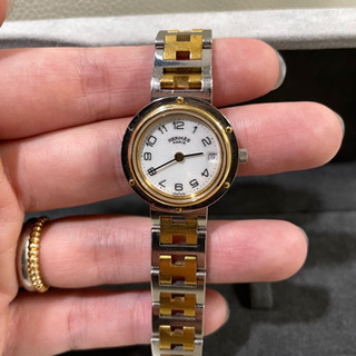 HERMES クリッパー レディース クォーツの画像