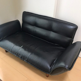 ヴィンテージ　ソファ 2人掛け 日本製 ローソファ フロアソファ...