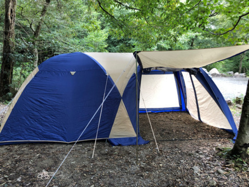 キャプテンスタッグ　ツールームテント　インナーマットセット