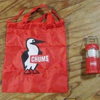 CHUMS チャムス トートバッグとランタンのセット