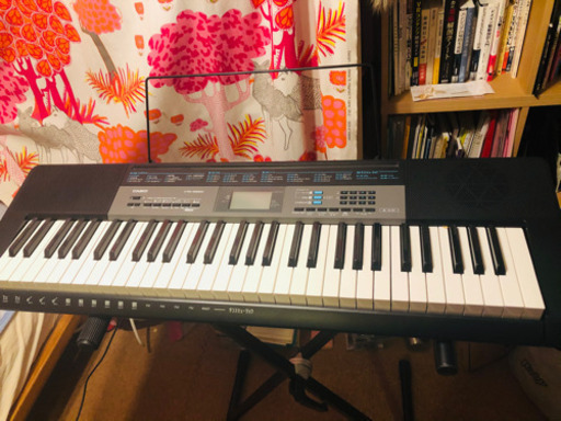 CASIO 61鍵盤 電子キーボード CTK-2550 ソフトケース、スタンド付き