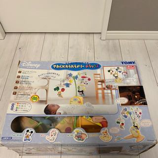 【無料】TOMY ディズニーキャラクターズ やわらかガラガラメリ...