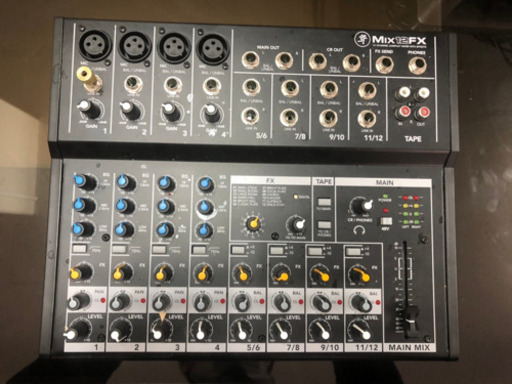 MIX12FX アナログミキサー コンパクト