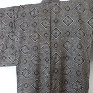 着物　未着用品　正絹　身丈148ｃｍの画像