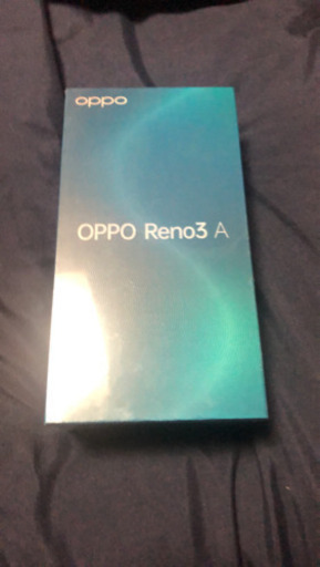 Reno3 A 6.44インチメモリー6GB ストレージ128GB ブラック ワイモバイル