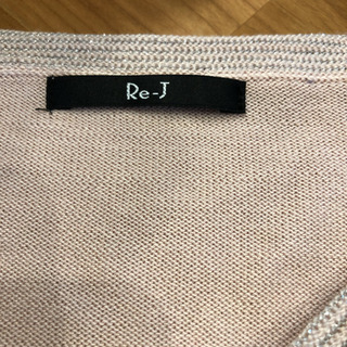 Re-J　ピンク色ニット3Lサイズの画像