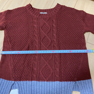 E hyphen ケーブルニットセーター２枚セットの画像
