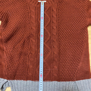 E hyphen ケーブルニットセーター２枚セットの画像