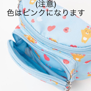 新品未使用　WEGO　総柄ウエストポーチ　【KAKAO FRIENDS】　ピンクの画像