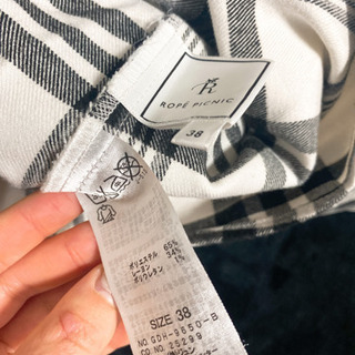 ROPE PICNIC ロペピクニック　チェック　トップスの画像