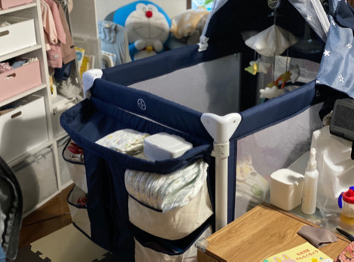 【お話中】【お値下げ】プレイヤード ベビーベッド