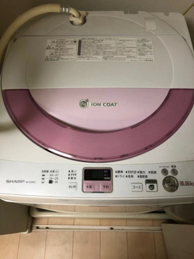 SHARPの洗濯機を譲ります。