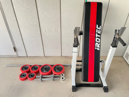 IROTEC（アイロテック）バーベルセット35キロセット