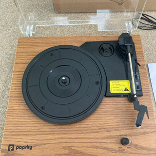 Popsky レコードプレーヤー 型番：TT202-1の画像