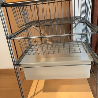 無印　収納家具　ラックの画像
