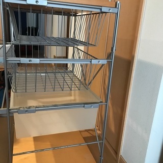 無印　収納家具　ラックの画像