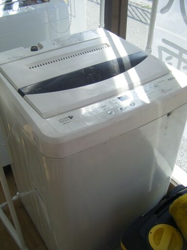ヤマダ　洗濯機　YWM-T60A1　2015年式　6.0ｋｇ　中古品
