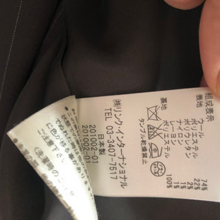 卒入学準備に　女の子パンツスーツ　150