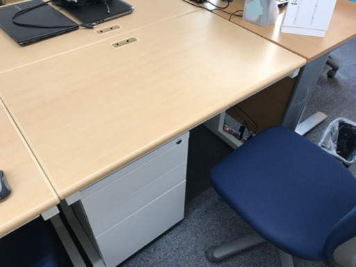 デスク 椅子 袖机 3点セット ※ご購入前にコメントお願いします。 lkd-147-s21_thum.jpg