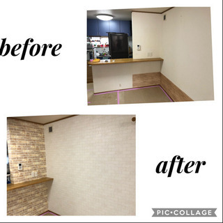 壁紙クロス貼り替えいたします。の画像