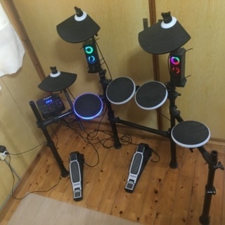 電子ドラム（ミニスピーカー付き）