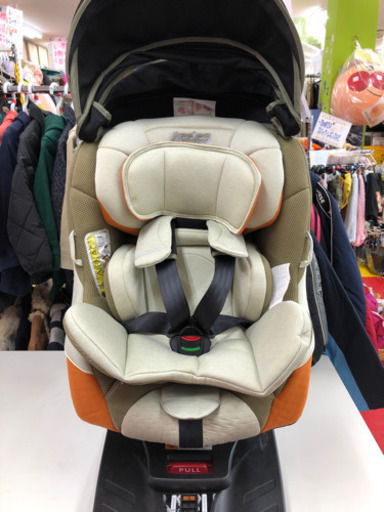 アップリカ　Aprica　クルリラ　チャイルドシート　シートベルト＆ISOFIXどちらでもOK　新生児～４歳頃