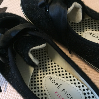 新品 ROPE PICNIC ロペピクニック 女の子 靴 18㎝の画像