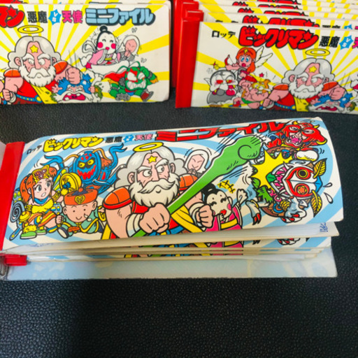 【約600枚】ビックリマンシール まとめ売り ミニファイル バインダー ロッテ