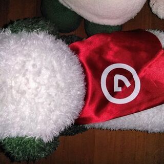 わんわんのヌイグルミの画像