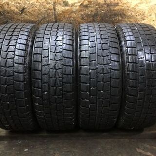 DUNLOP WINTER MAXX WM01 205/50R17 17インチ スタッドレス 4本 2015年製 バリ溝 セレナ アクセラスポーツ等　(VTB357) クレジットカード QR決済可能