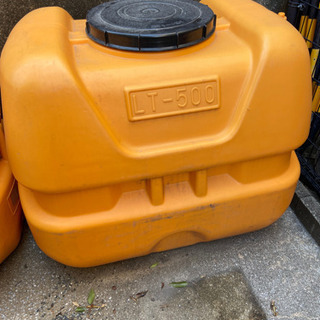 貯水タンク 給水 消毒 肥料 500リットル