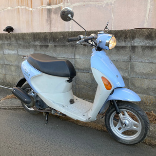 宮城県仙台市！スズキ レッツ4 パレット 50cc 原付バイク インジェクション 水色 レトロ