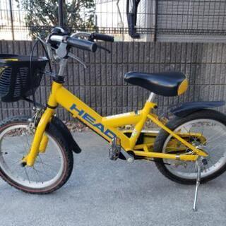 【取引者決定】子供用自転車　16インチ　HEAD