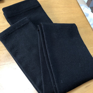 裏起毛　黒のレギンス