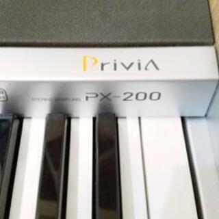 CASIO privia px-200 電子ピアノの画像