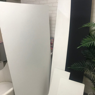 木材　端材　カラー化粧棚板