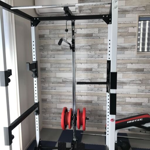 パワーラック インクラインベンチ バーベル トレーニング器具 トレーニングマシン