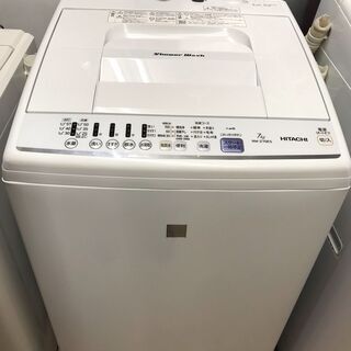 新同品！！！　汚れ落ちＮＯ１　シャワー浸透洗浄！！！　日立　７ｋ洗濯機　３５，０００円（税込）　