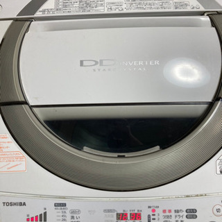 【0円】TOSHIBA 全自動洗濯機7kg AW-70DWの画像