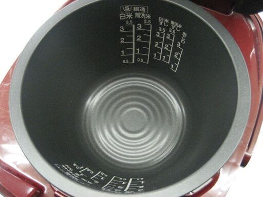 東芝 IH炊飯器 3合炊き 2013年製 RC-6XF グランレッド 3合 三合 炊飯ジャー 保温釜 キッチン 家電 札幌 厚別店 ヨドバシ.com - 東芝 TOSHIBA IH炊飯器(3.5合炊き) グランレッド 鍛造 