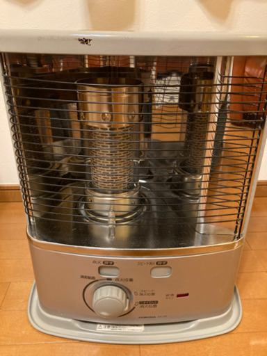 石油ストーブ　ポリタンク、電動ポンプ付き