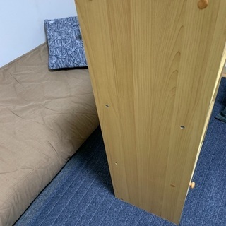 食器棚　ナチュラル木目調　1人〜2人暮し用の画像