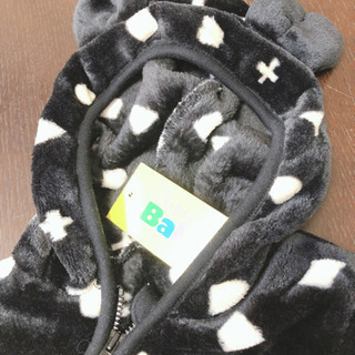 新品　70 サイズ　ふわもこ　ベビー　出産準備　出産祝　カバーオール　プレゼントの画像