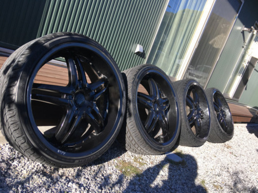 【美品】22インチ  タイヤホイールセット　ドルチェ