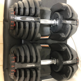 【静岡引取のみ】motions 可変ダンベル40kg×2個セット 月額3,980円レンタルプラン：Motions（モーションズ）可変