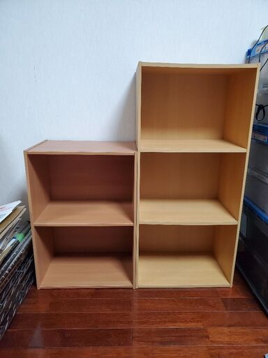 カラーボックス　セット