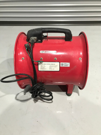 ポーダブルファン　送風機