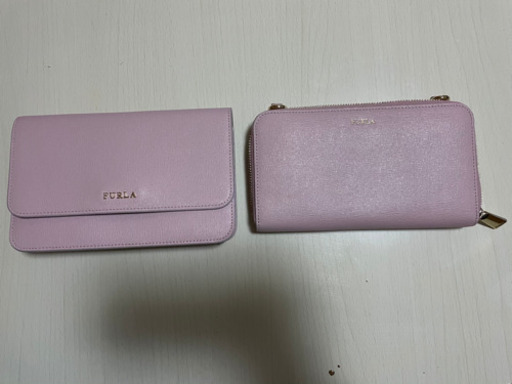 FURLA ショルダー　長財布