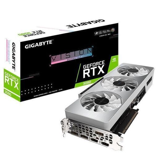 PCパーツ GIGABYTE GeForce RTX 3080 VISION OC 10G