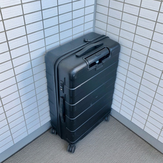 無印　スーツケース黒　63Lの画像